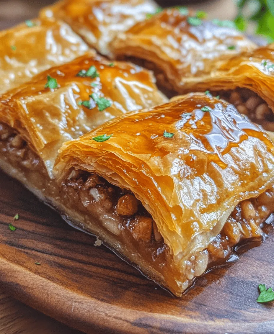 Baklava, a beloved traditional dessert in Greek cuisine, is a delightful pastry that has captured the hearts of dessert lovers around the globe. Characterized by its rich layers of flaky phyllo dough, sweet honey, and a medley of nuts, baklava is not just a treat for the taste buds but also a feast for the eyes. The combination of honey and nuts is not only integral to the flavor profile of baklava but also symbolizes abundance and prosperity in Greek culture. This timeless dessert has been enjoyed for generations, often prepared for festive occasions, family gatherings, and celebrations.