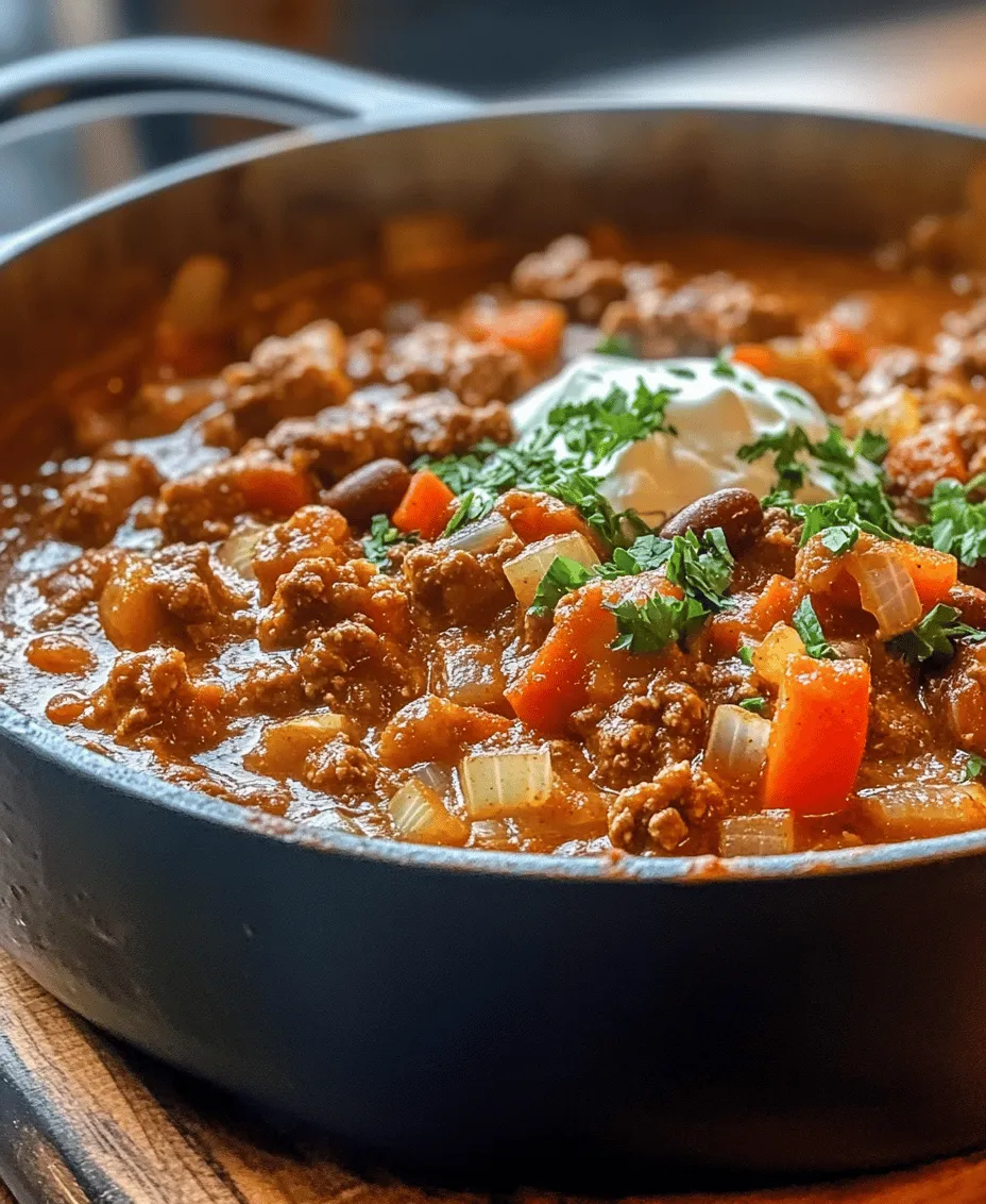 Understanding the roots of our comfort food can lead us to cherished memories and family traditions. One such dish that holds a special place in many hearts is Grandma's Secret Beef Chili. This hearty and flavorful recipe is not only a staple in many households but also a canvas for personalization, making it perfect for gatherings or cozy dinners at home. Many of us can recall the warm, inviting aroma wafting from the kitchen as this comforting dish simmers away, beckoning family members to gather around the dinner table, ready to indulge in a bowl of goodness.