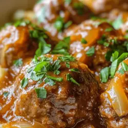 Salisbury steak has been a beloved dish across American households for generations. This comforting meal, typically made from seasoned ground beef, harks back to the mid-19th century when Dr. James Salisbury promoted a meat-based diet for health benefits. Since then, Salisbury steak has evolved into a staple comfort food, often served with a rich gravy, mashed potatoes, and vegetables. Its hearty nature and nostalgic essence make it an ideal choice for family dinners and gatherings alike.