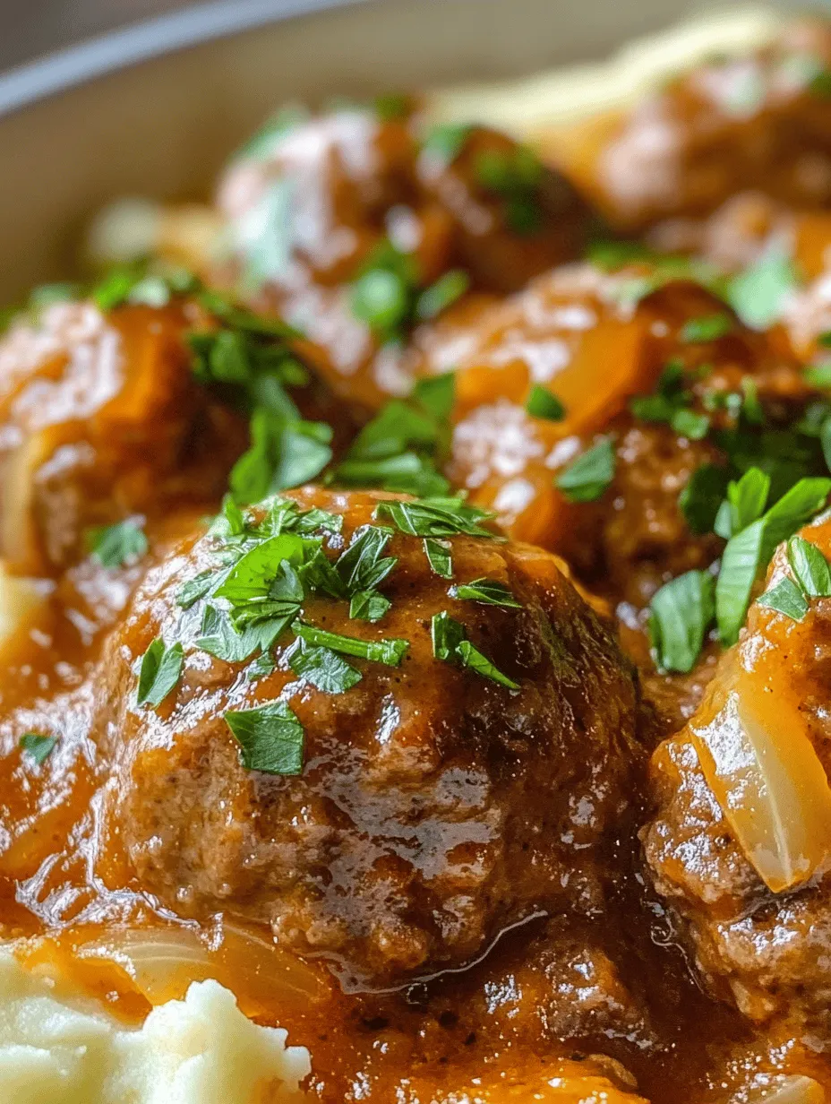 Salisbury steak has been a beloved dish across American households for generations. This comforting meal, typically made from seasoned ground beef, harks back to the mid-19th century when Dr. James Salisbury promoted a meat-based diet for health benefits. Since then, Salisbury steak has evolved into a staple comfort food, often served with a rich gravy, mashed potatoes, and vegetables. Its hearty nature and nostalgic essence make it an ideal choice for family dinners and gatherings alike.