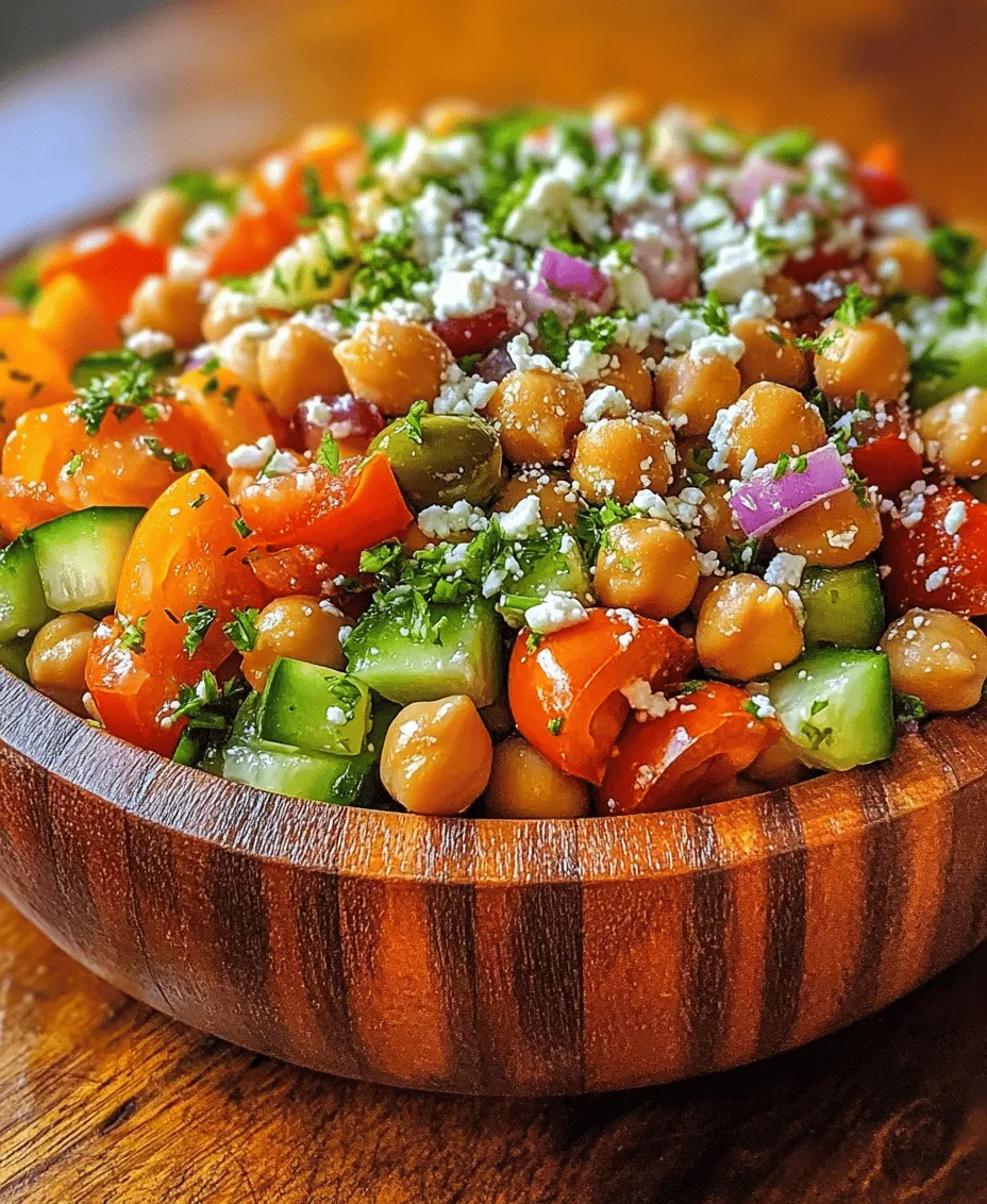 In an age where healthy eating is more important than ever, the Chickpea Greek Salad emerges as a standout dish that perfectly combines nutrition and flavor. This vibrant salad is not just a feast for the eyes, but also a powerhouse of nutrients, making it an ideal choice for anyone looking to incorporate more plant-based meals into their diet. With its colorful medley of fresh vegetables, hearty chickpeas, and a zesty dressing, this salad encapsulates the essence of Mediterranean cuisine.