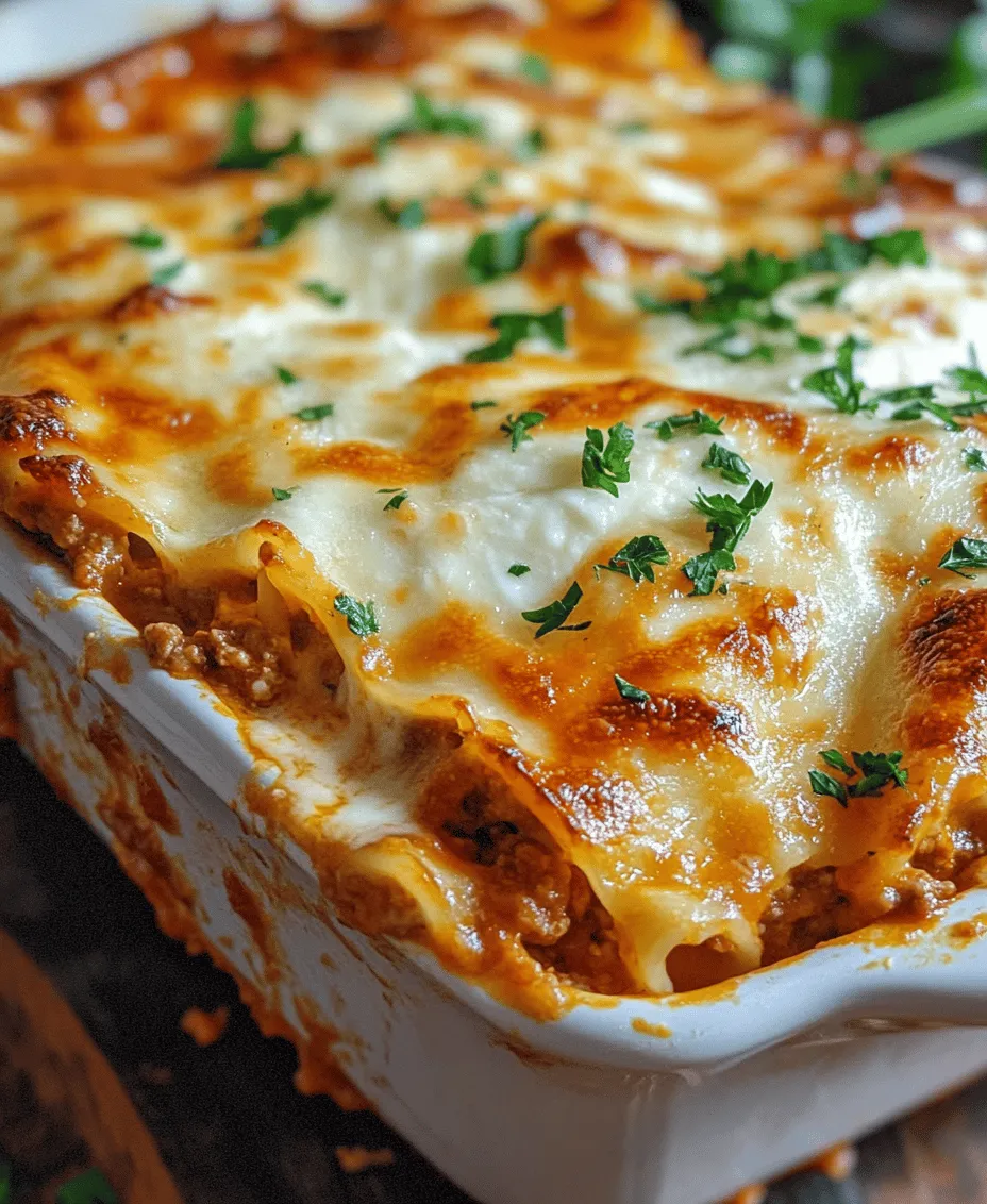 Lasagna is a beloved Italian dish that has transcended borders, becoming a cherished staple in kitchens around the world. With its inviting layers of pasta, rich meat sauce, creamy cheese, and aromatic herbs, it creates a comforting meal that satisfies both the palate and the soul. This classic dish is not merely a recipe; it's a tradition that brings families and friends together around the dinner table. The beauty of homemade lasagna lies in its versatility; it can be tailored to accommodate various tastes and dietary needs, making it a perfect choice for any occasion.