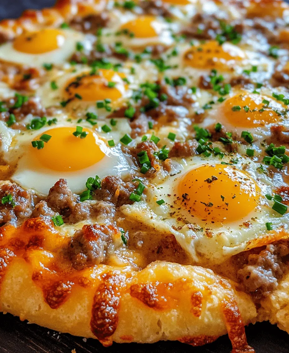 Breakfast is often hailed as the most important meal of the day, but it can also be one of the most exciting, especially when it comes to the trendy and indulgent creation known as breakfast pizza. This delightful dish combines the comforting elements of classic breakfast favorites—think fluffy biscuits, savory sausage, creamy gravy, and perfectly cooked eggs—into a deliciously satisfying pizza that is sure to elevate your morning routine. The Biscuits and Sausage Gravy Breakfast Pizza is not just a meal; it’s a celebration of flavors and textures, bringing together the best components of breakfast in a way that is both accessible and incredibly comforting.