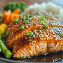 Baked teriyaki salmon is a culinary delight that has taken the dining scene by storm, winning the hearts of countless food enthusiasts across the globe. This dish combines the rich, savory flavors of teriyaki sauce with the tender, flaky texture of salmon, creating a meal that is as pleasing to the eye as it is to the palate. Teriyaki salmon is not only a feast for the senses but also a healthy choice, making it a staple in many households.