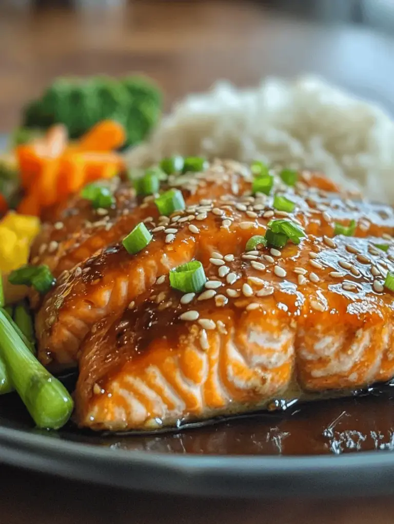 Baked teriyaki salmon is a culinary delight that has taken the dining scene by storm, winning the hearts of countless food enthusiasts across the globe. This dish combines the rich, savory flavors of teriyaki sauce with the tender, flaky texture of salmon, creating a meal that is as pleasing to the eye as it is to the palate. Teriyaki salmon is not only a feast for the senses but also a healthy choice, making it a staple in many households.