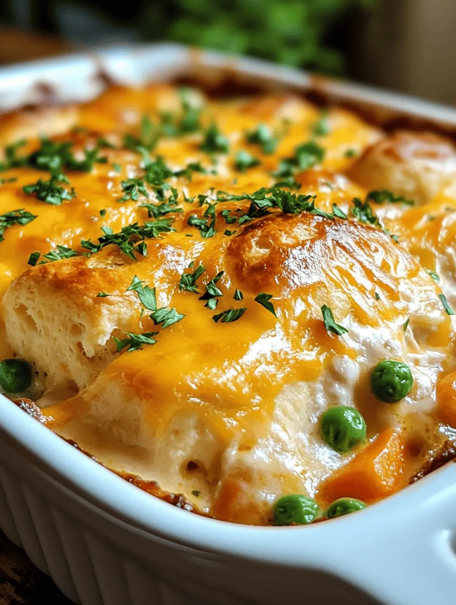 When it comes to comfort food, few dishes can bring the same warmth and satisfaction as a hearty casserole. Among the myriad of options available, Creamy Chicken Delight with Biscuit Bliss stands out as a timeless classic that combines rich flavors with a cozy, inviting texture. This dish is not just a meal; it’s a hug on a plate, perfect for family gatherings or a quiet night in. The creamy base, tender chicken, and fluffy biscuits create an irresistible combination that will have everyone wanting seconds.