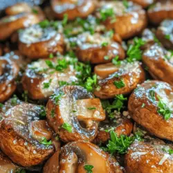 If you’re looking for a dish that’s bursting with flavor yet simple enough for any culinary enthusiast to master, look no further than buttery herb garlic mushrooms. This delightful recipe transforms humble mushrooms into a savory side dish that can stand up to any main course or even shine as a highlight on its own. The combination of earthy mushrooms, aromatic garlic, and fresh herbs creates an irresistible medley that’s sure to please any palate.