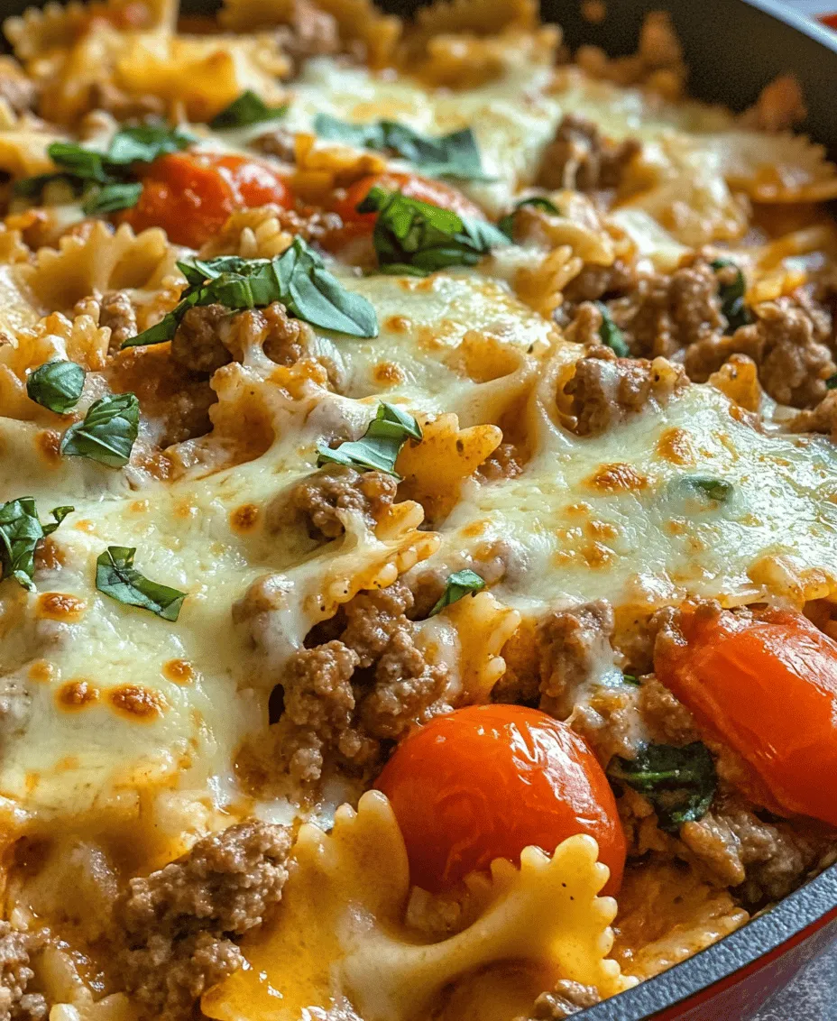 Creamy beef and bowtie pasta is more than just a delicious meal; it’s a celebration of flavors that come together to create a dish that feels like a warm embrace. The tender bowtie pasta holds onto the creamy sauce beautifully, ensuring each bite is a delightful experience. The combination of savory ground beef, aromatic vegetables, and rich cream creates a symphony of tastes that satisfies the palate and warms the heart.