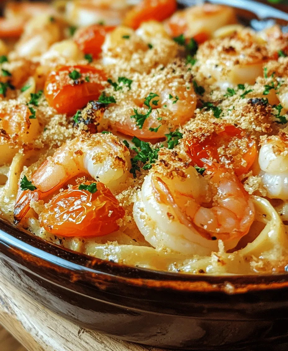 Imagine a dish that brings together the vibrant flavors of the ocean with the comforting embrace of pasta, all baked to perfection. The Shrimp Scampi Pasta Bake is not just a meal; it’s an experience that elevates the classic shrimp scampi into a hearty, satisfying dish. Perfect for family gatherings, friendly get-togethers, or a cozy night in, this recipe delivers on all fronts, offering a delightful blend of flavors and textures that will have everyone coming back for seconds. As we delve into this culinary journey, prepare to discover a dish that is as inviting as it is delicious, combining succulent shrimp, tender pasta, and a rich, creamy sauce—all baked together until golden and bubbly.