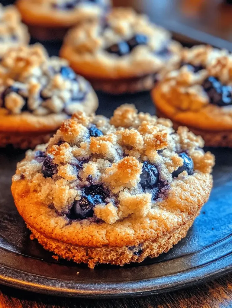 If you’re on the lookout for a delightful treat that combines the beloved flavors of blueberry muffins with the satisfying texture of cookies, then Blueberry Muffin Cookies with Streusel Topping is a must-try recipe. These cookies are not only delicious but also incredibly versatile, making them perfect for various occasions. Whether you're enjoying them for breakfast, snacking in the afternoon, or serving them as a dessert after dinner, these cookies fit seamlessly into any part of your day.