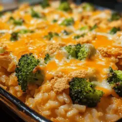 In the realm of comfort foods, few dishes can compete with the heartwarming allure of a cheesy chicken broccoli rice bake. This delightful casserole is more than just a meal; it’s a cozy, satisfying hug in a dish. Perfect for busy weeknights, it brings together wholesome ingredients into a creamy, cheesy symphony that appeals to both adults and children alike. The beauty of this recipe lies in its versatility. Whether you’re looking to clean out the fridge or feed picky eaters, this dish can easily be adapted to include a variety of vegetables or proteins, making it a staple for any family.