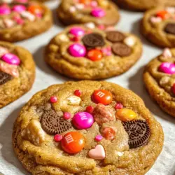 Valentine's Day is a special occasion that calls for sweet treats and heartfelt gestures. Whether you're celebrating with a significant other, friends, or family, nothing says "I care" quite like homemade cookies. This year, step up your baking game with the Best Valentine's Day Oreo M&M's Cookies. These cookies are not just a feast for the taste buds; they also bring a vibrant splash of color that perfectly embodies the spirit of love and celebration.