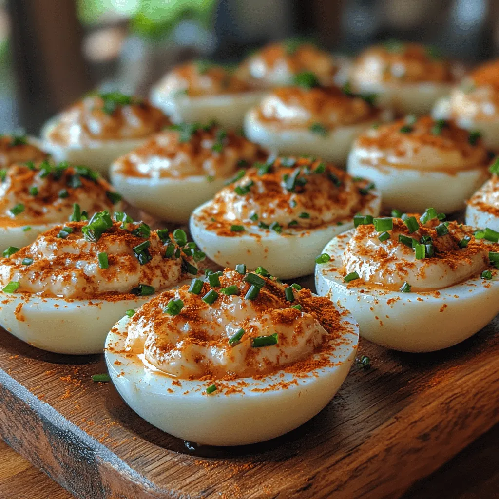 Deviled eggs are a quintessential appetizer that has graced tables at gatherings, picnics, and celebrations for generations. Their creamy filling and flavorful kick make them a beloved choice for both casual and formal occasions. Whether served at a summer barbecue, a holiday feast, or simply as a snack at home, deviled eggs consistently bring a sense of nostalgia and comfort to those who indulge in them.