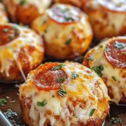 In the world of low-carb diets, finding satisfying snacks can sometimes feel like a challenge. However, if you’re a fan of cheesy, savory treats, these Cheesy Keto Pepperoni Bites are sure to become a staple in your kitchen. Packed with flavor and easy to prepare, these bite-sized morsels are perfect for parties, game days, or just a quick snack. With their cheesy goodness and pepperoni kick, they satisfy cravings without derailing your dietary goals.