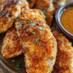 Air fryer chicken tenders have surged in popularity, capturing the hearts (and taste buds) of many home cooks and families alike. With their crispy exterior and juicy interior, these tenders deliver all the satisfaction of traditional fried chicken without the excessive oil that often comes with it. The air fryer provides a healthier alternative, allowing you to enjoy your favorite dish without the guilt. This recipe for crispy air fryer chicken tenders is not only simple to follow but also versatile, enabling you to customize it with various spices and dipping sauces that suit your palate.