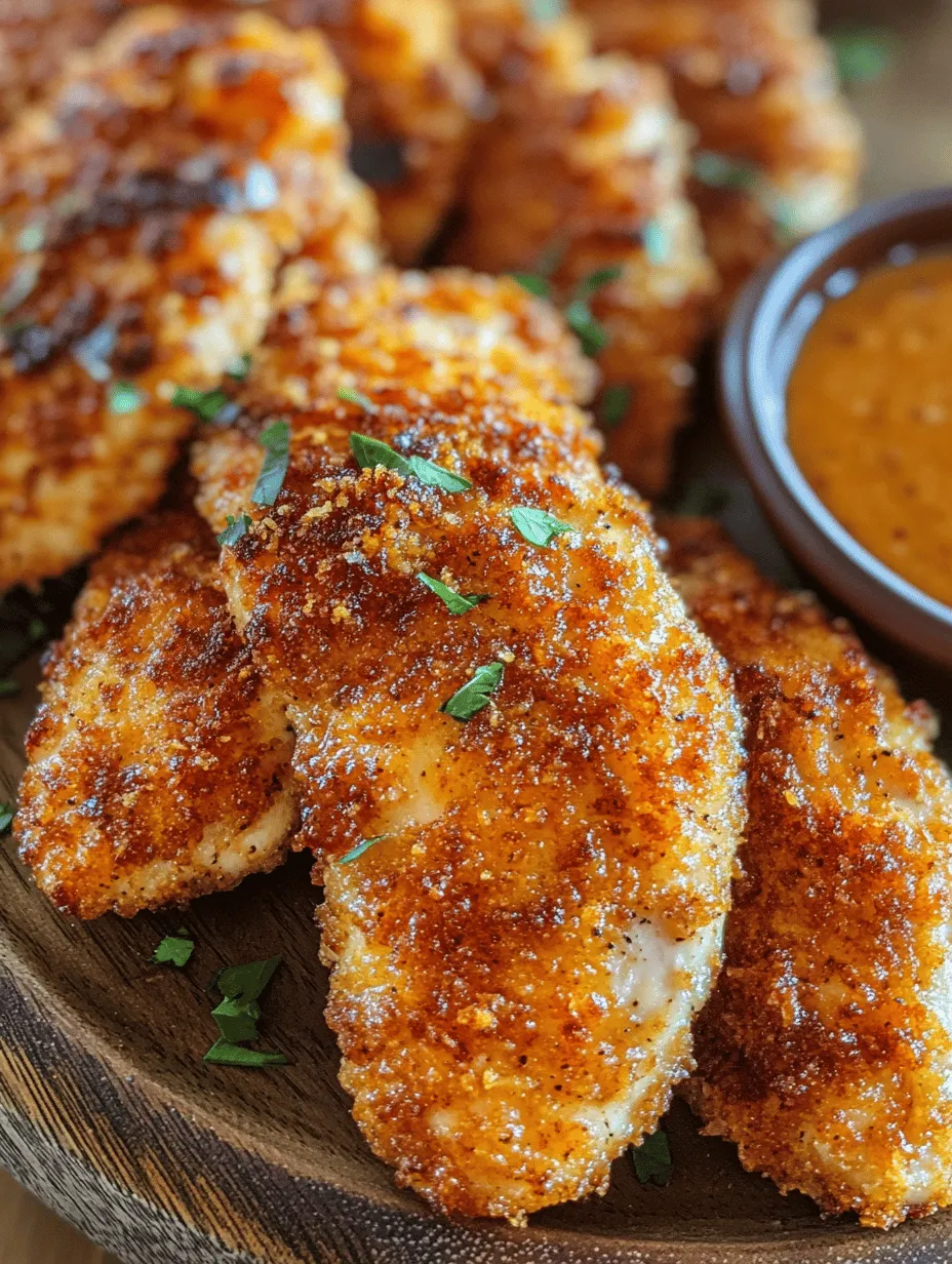 Air fryer chicken tenders have surged in popularity, capturing the hearts (and taste buds) of many home cooks and families alike. With their crispy exterior and juicy interior, these tenders deliver all the satisfaction of traditional fried chicken without the excessive oil that often comes with it. The air fryer provides a healthier alternative, allowing you to enjoy your favorite dish without the guilt. This recipe for crispy air fryer chicken tenders is not only simple to follow but also versatile, enabling you to customize it with various spices and dipping sauces that suit your palate.