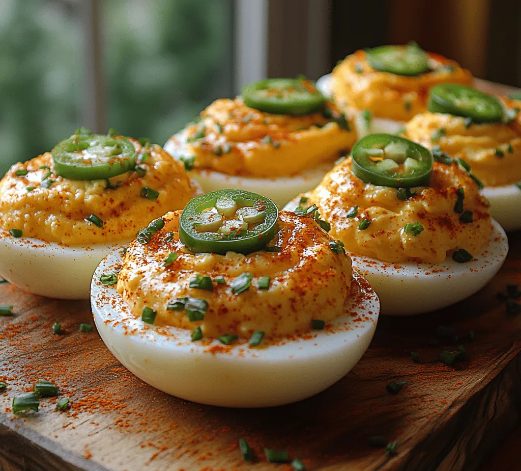 Deviled eggs have long been a staple appetizer at gatherings, parties, and family celebrations. This classic dish, known for its creamy filling and vibrant presentation, has delighted taste buds for generations. While traditional recipes often feature a simple mix of yolks, mayonnaise, and mustard, there’s always room for innovation in the kitchen. Enter our unique twist on the beloved deviled egg: the addition of creamy avocado and a spicy kick from sriracha sauce. This modern interpretation not only elevates the flavor profile but also incorporates fresh ingredients that enhance both taste and nutrition.