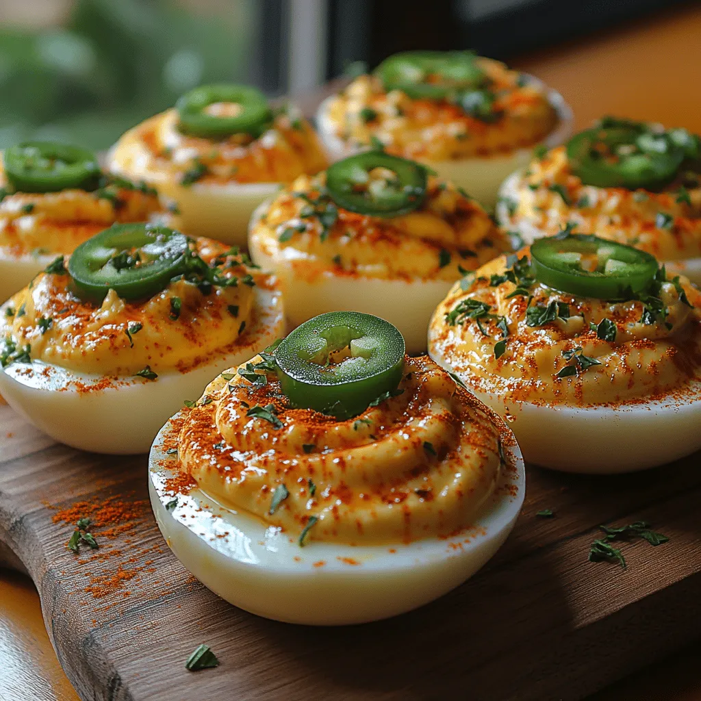 Deviled eggs have long been a staple appetizer at gatherings, parties, and family celebrations. This classic dish, known for its creamy filling and vibrant presentation, has delighted taste buds for generations. While traditional recipes often feature a simple mix of yolks, mayonnaise, and mustard, there’s always room for innovation in the kitchen. Enter our unique twist on the beloved deviled egg: the addition of creamy avocado and a spicy kick from sriracha sauce. This modern interpretation not only elevates the flavor profile but also incorporates fresh ingredients that enhance both taste and nutrition.