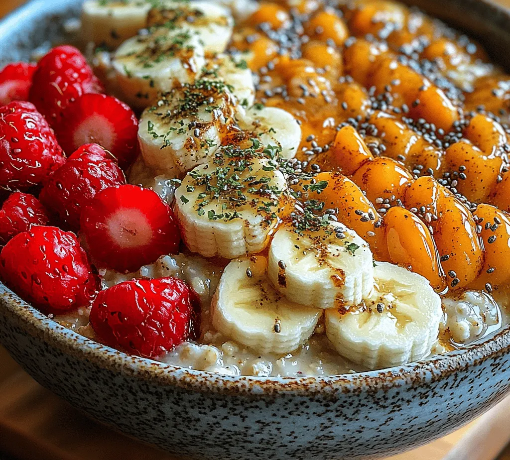 In the bustling world of breakfast options, oatmeal stands out as a beloved classic that has made its way into the hearts and kitchens of many. Our Energizing Oatmeal Breakfast Bowl recipe takes this timeless dish to the next level, transforming simple rolled oats into a vibrant, nutritious meal that fuels your day. Whether you are rushing out the door in the morning or enjoying a leisurely weekend brunch, this recipe proves that breakfast can be both quick and satisfying.