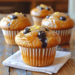 When it comes to baked goods that evoke the essence of spring and summer, few can rival the charm of lemon blueberry muffins. The Zesty Bliss Lemon Blueberry Muffins are not just any ordinary muffins; they are a delightful fusion of tangy lemon and sweet blueberries that creates a burst of flavor in every bite. Their light, fluffy texture combined with a zesty kick makes them the perfect treat for breakfast, a snack, or even dessert.