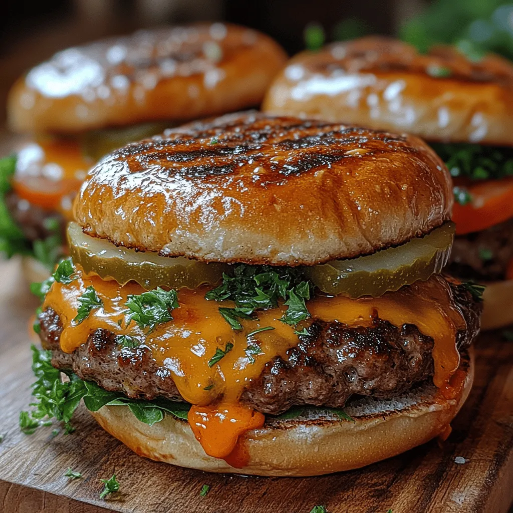 If you're on the hunt for the perfect party appetizer or a fun family dinner option, look no further than mouthwatering cheeseburger sliders. These delightful mini burgers offer a taste of the classic cheeseburger, all packed into a bite-sized format that is sure to please. Whether you're hosting a game day gathering, throwing a backyard barbecue, or simply craving something delicious, cheeseburger sliders are the answer.