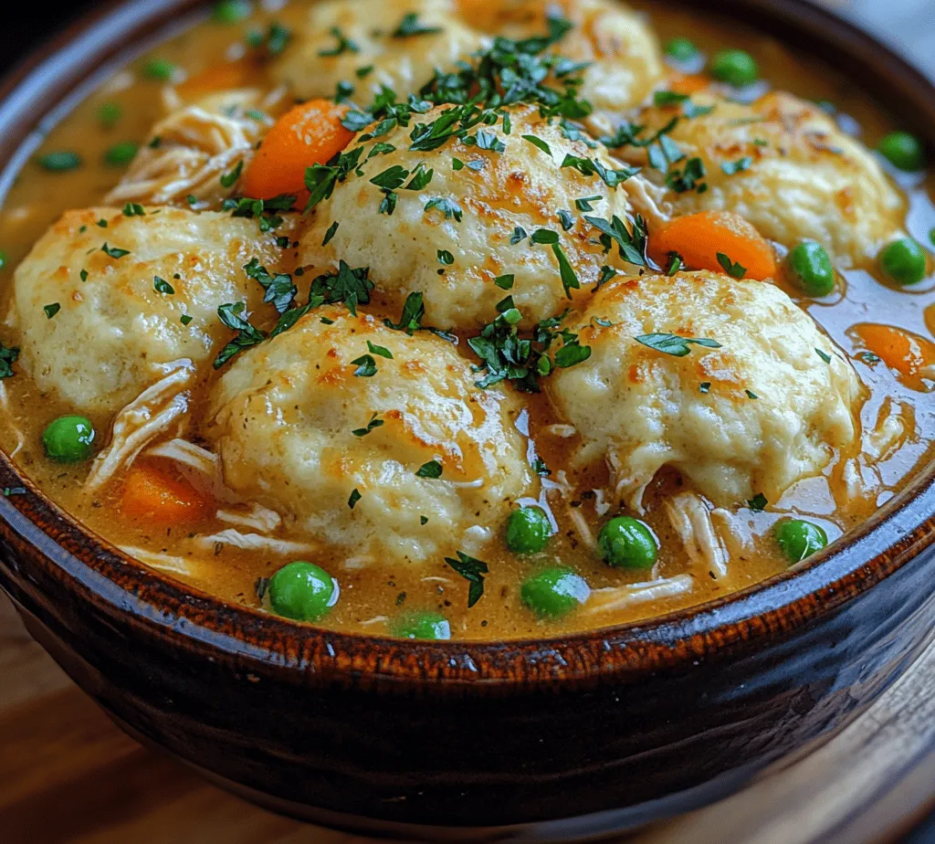 When the temperature dips and the days grow shorter, few meals evoke the same cozy warmth as a steaming bowl of chicken and dumplings. This dish, with its tender chicken, hearty vegetables, and fluffy dumplings, embodies the essence of comfort food, providing both nourishment and a sense of home. The beauty of chicken and dumplings lies not only in its rich, savory flavors but also in its versatility and appeal to all ages. Whether you're gathering around the dinner table with family or enjoying a quiet weeknight meal, this dish is sure to satisfy.